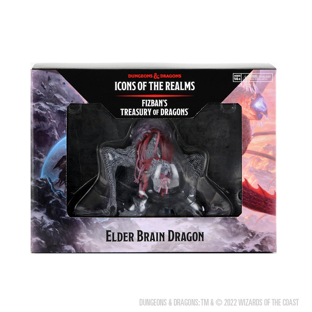 Wizkids: D&D: Icons of the Realms: Premium Figure: Elder Brain Dragon