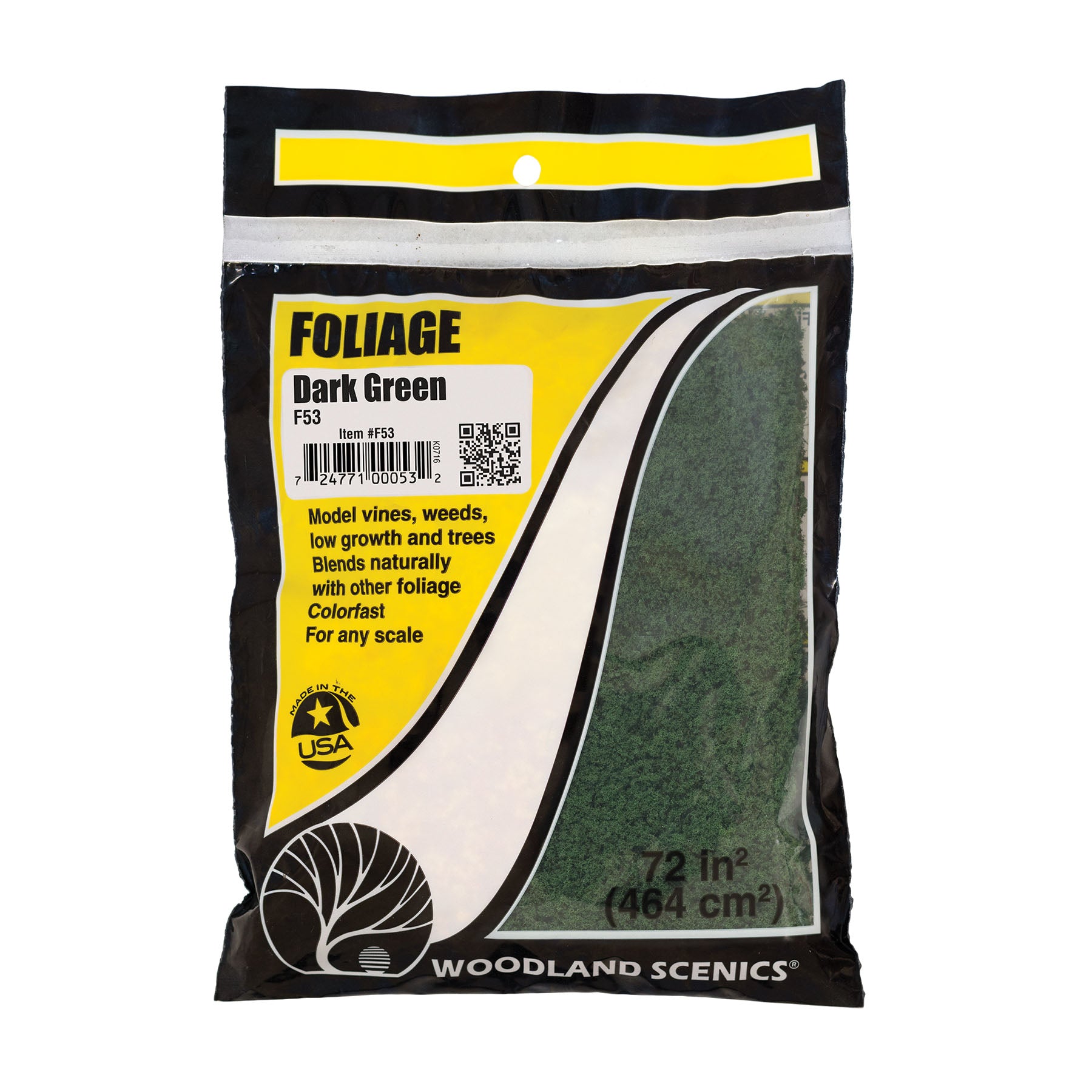 Woodland Scenics: Foliage - Dark Green