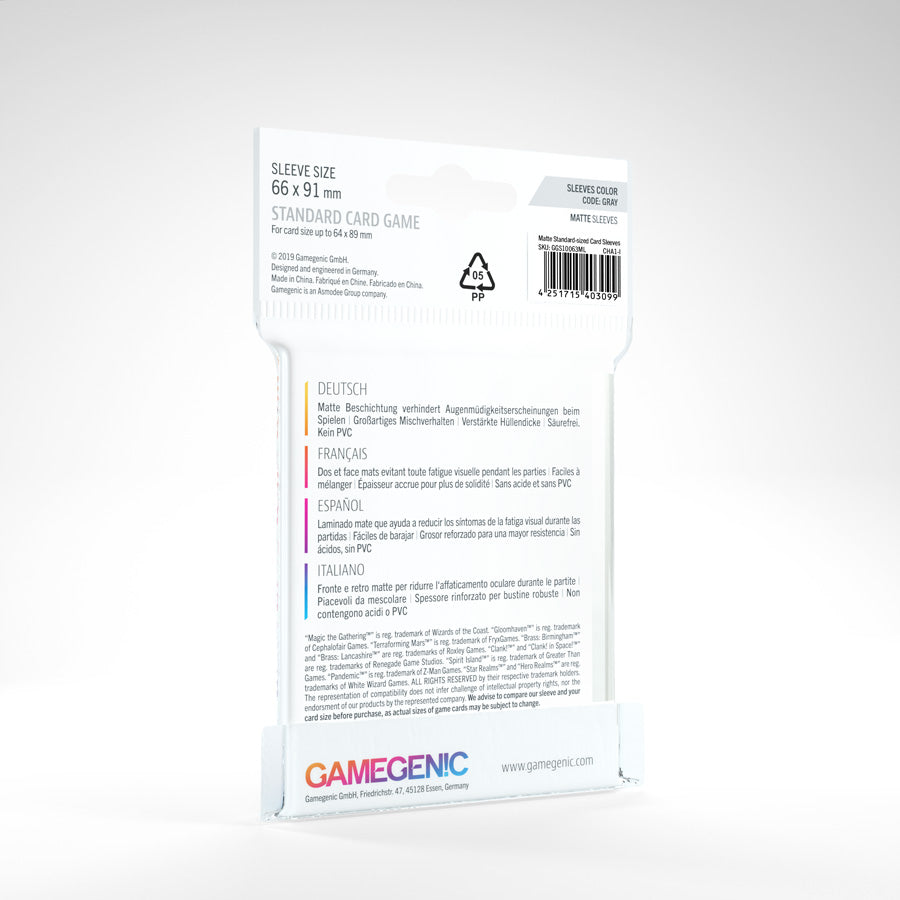 Gamegenic: Sleeves: Standard Card Game: Matte