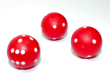 Koplow Games: Round Dice (1 pair) Red