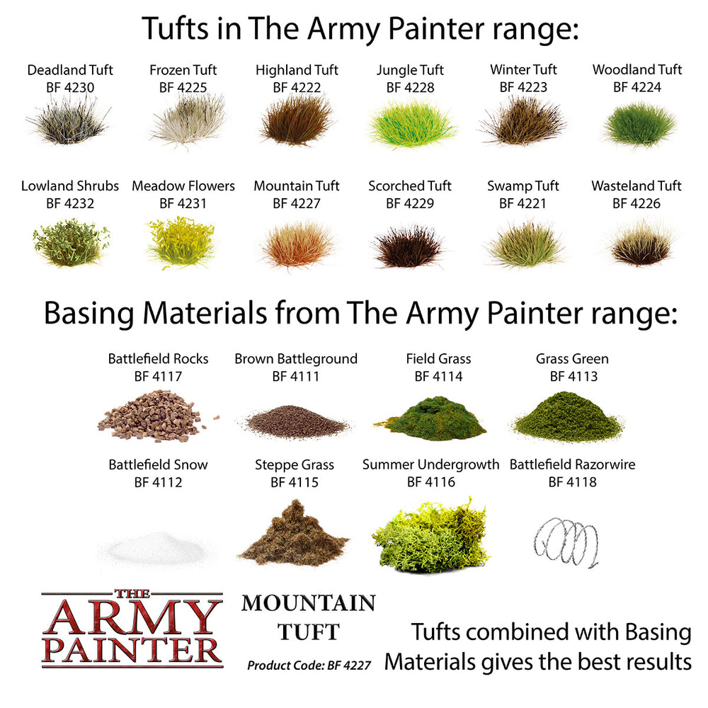 Army Painter: Tufts: Mountain