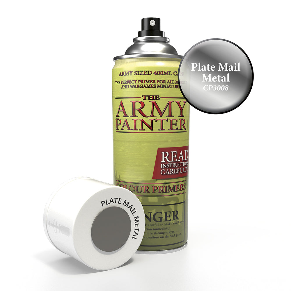 Army Painter: Spray: Plate Mail Metal
