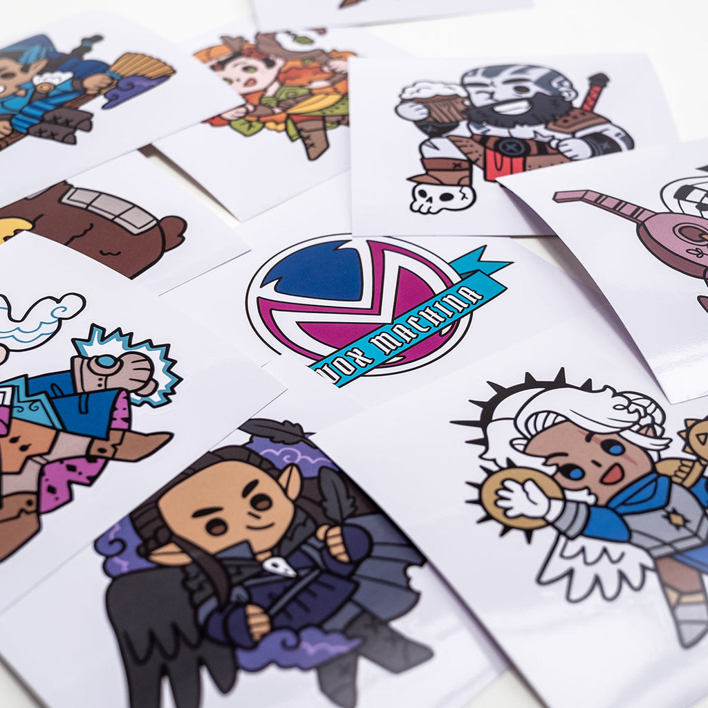 Critical Role: Decal: Vox Machina Chibi