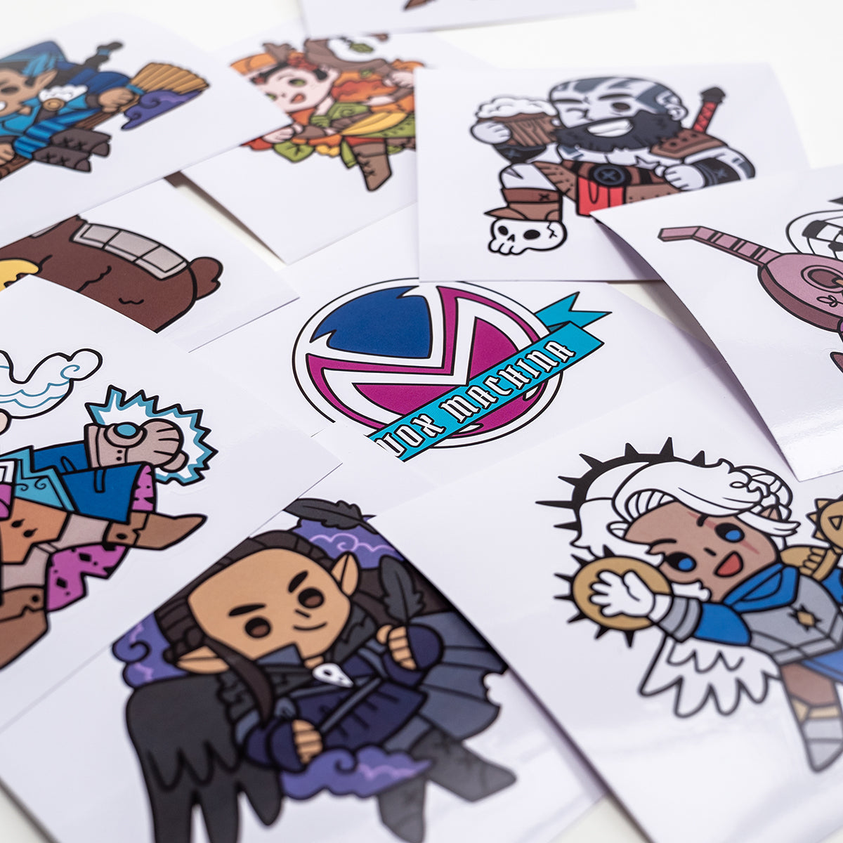 Critical Role: Decal: Vox Machina Chibi