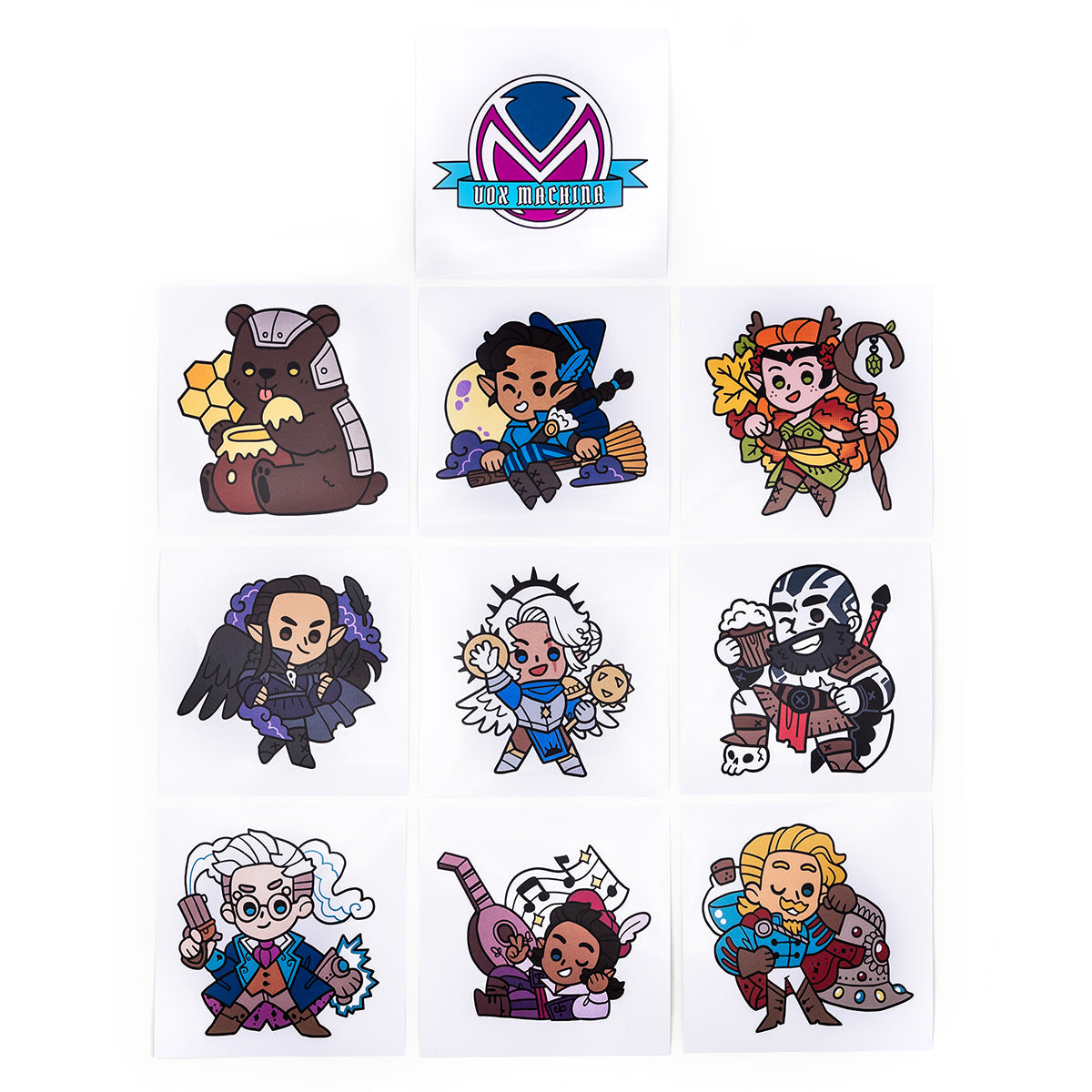 Critical Role: Decal: Vox Machina Chibi