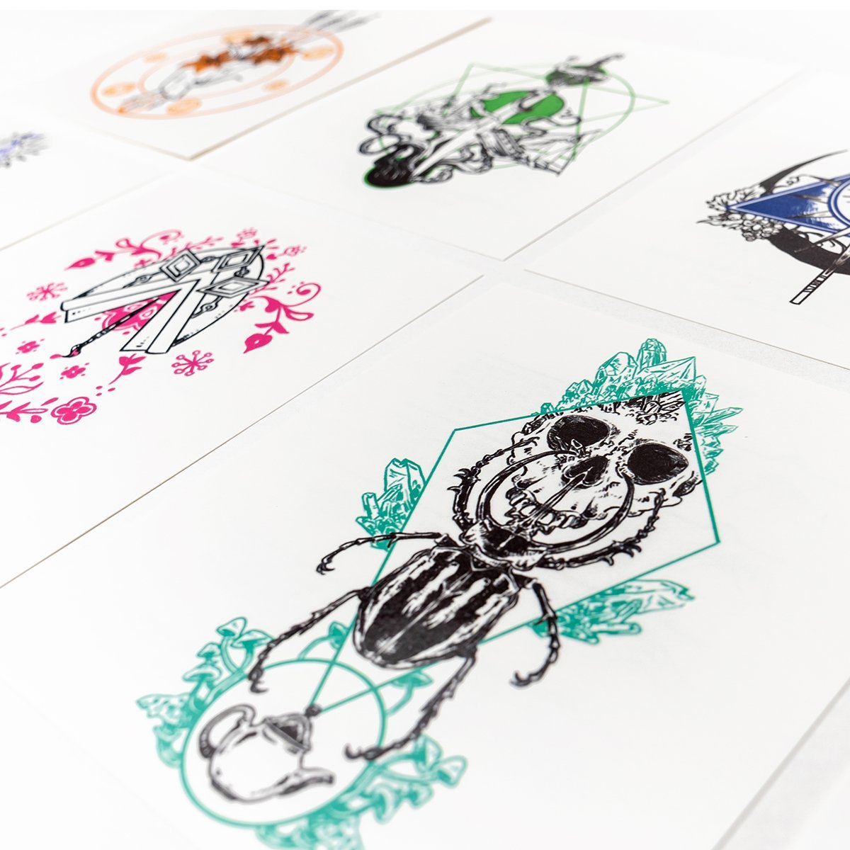 Critical Role: Temporary Tattoos: Mighty Nein 8-pack