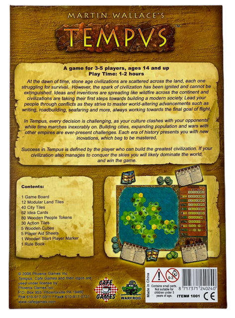 Board Game: Tempvs