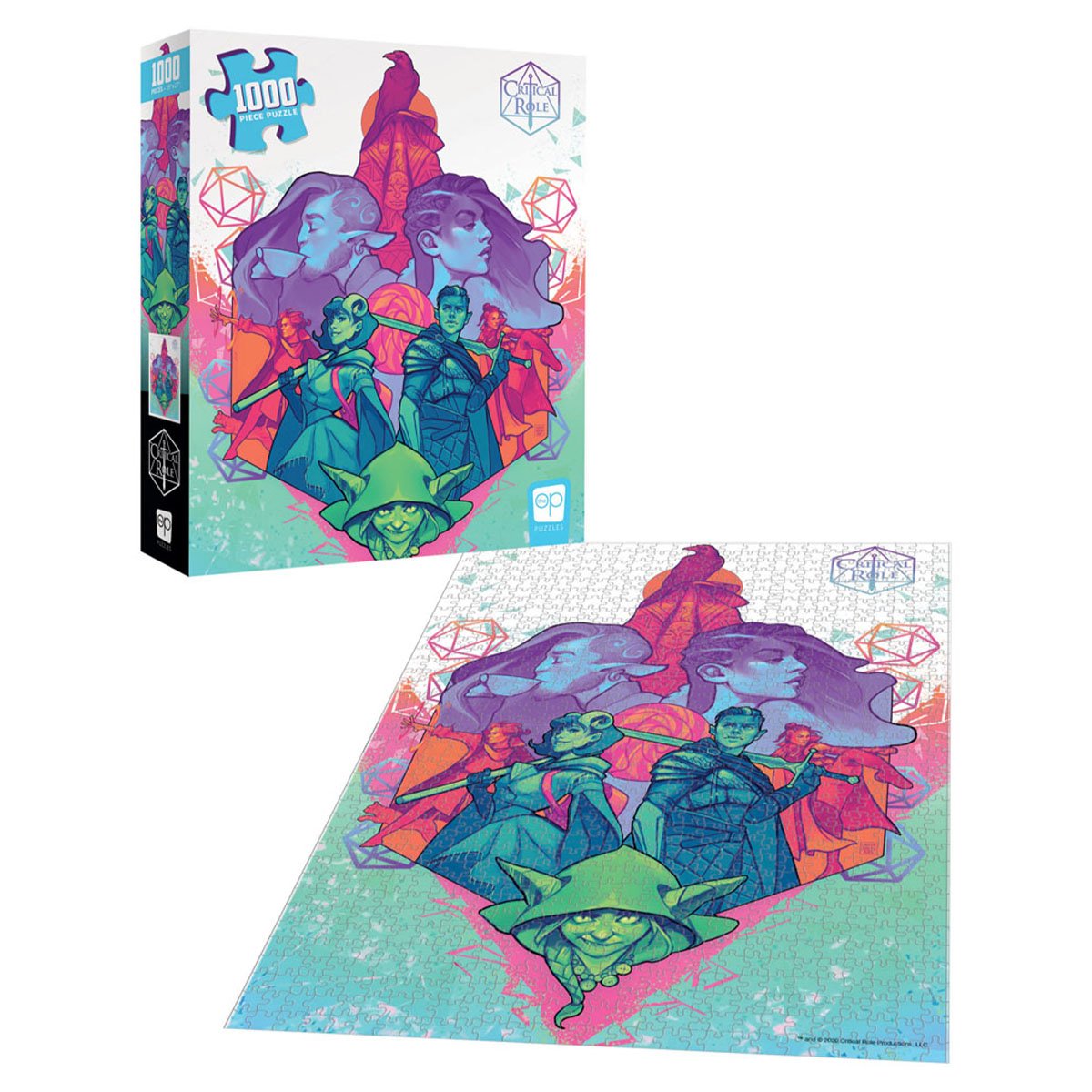 Puzzle: Critical Role: Mighty Nein (1000 piece)