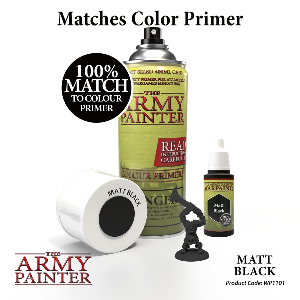 Army Painter: Warpaints: Matte Black