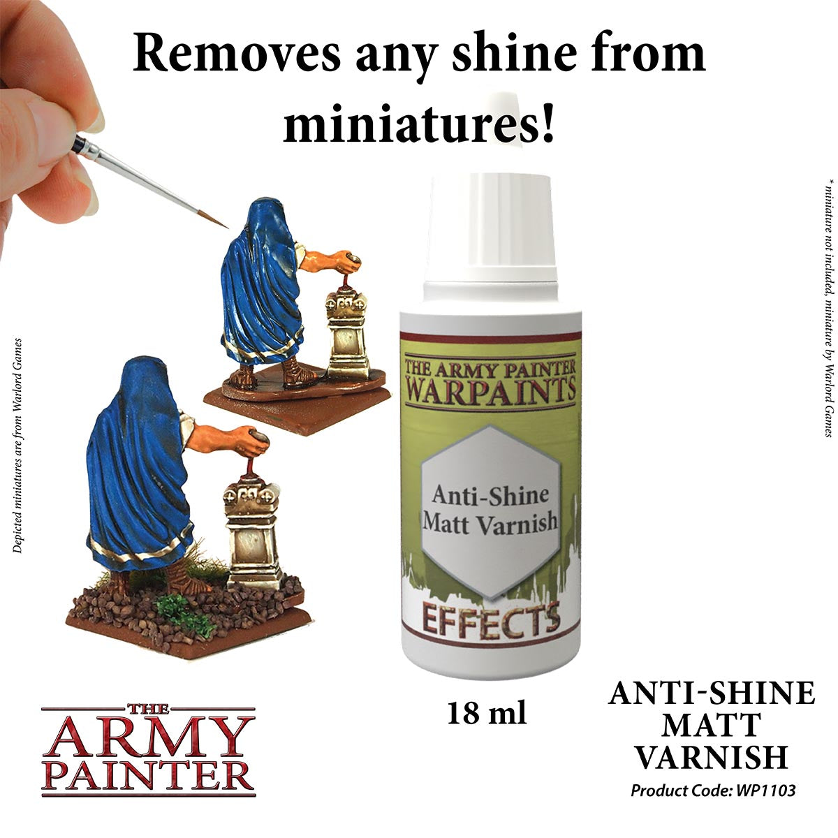 Army Painter Warpaints Anti Shine Matt Varnish