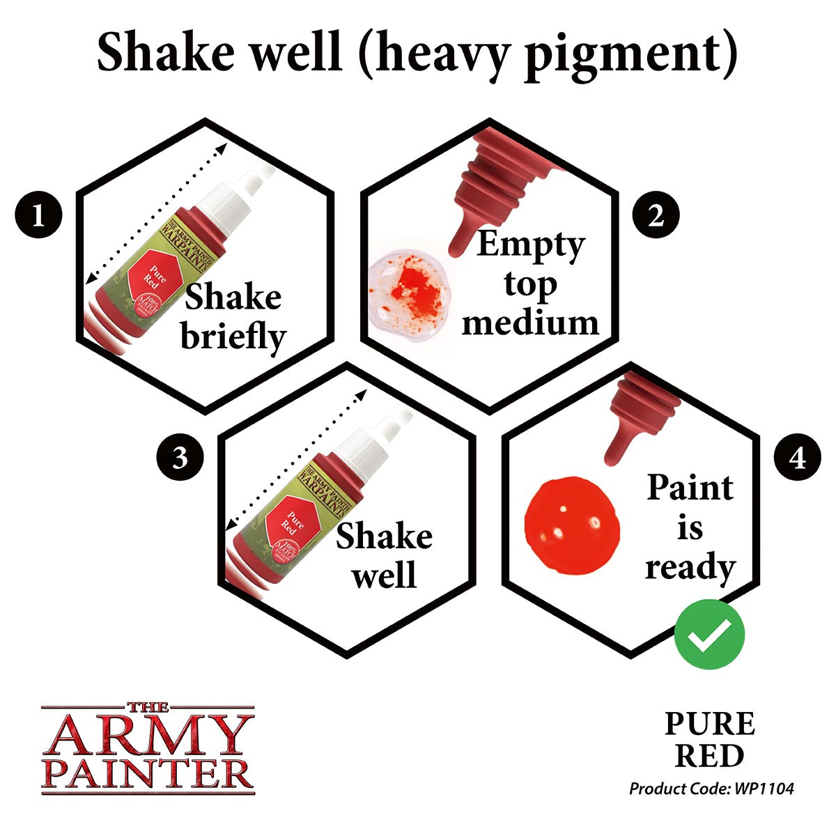 Army Painter: Warpaints: Pure Red