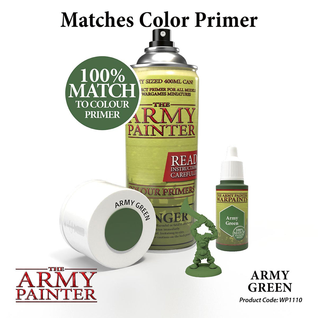 Army Painter: Warpaints: Army Green