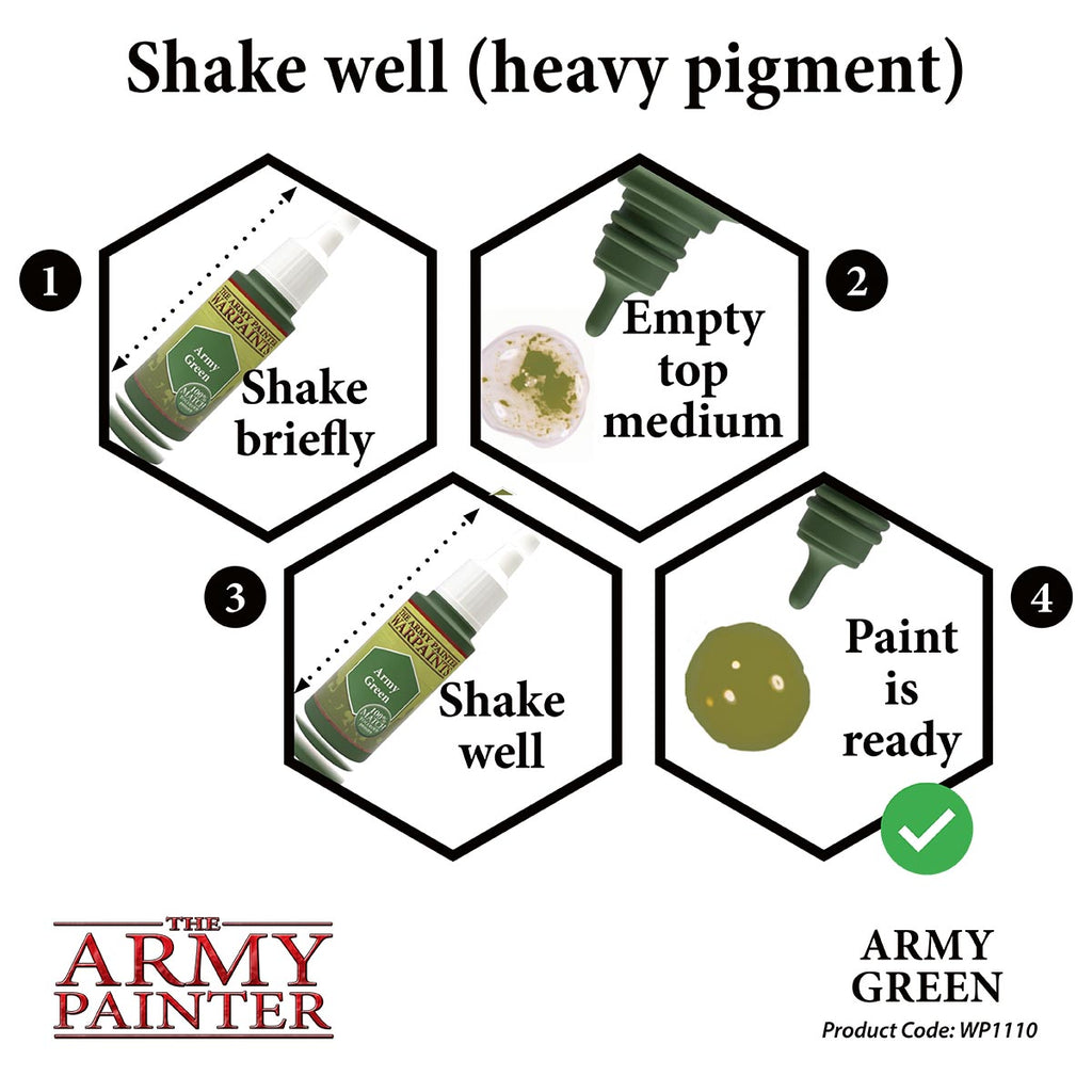 Army Painter: Warpaints: Army Green