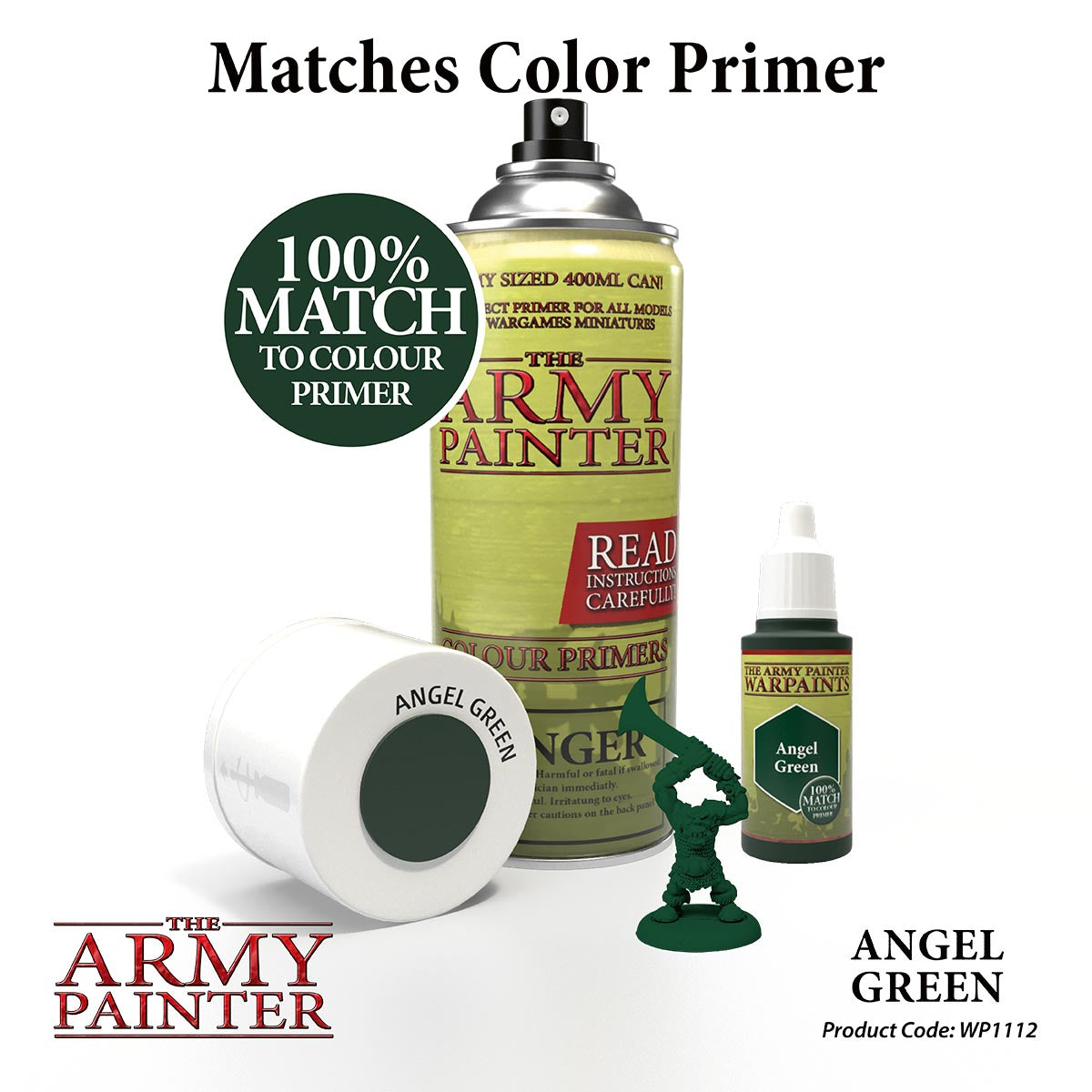 Army Painter: Warpaints: Angel Green