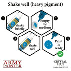 Army Painter: Warpaints: Crystal Blue
