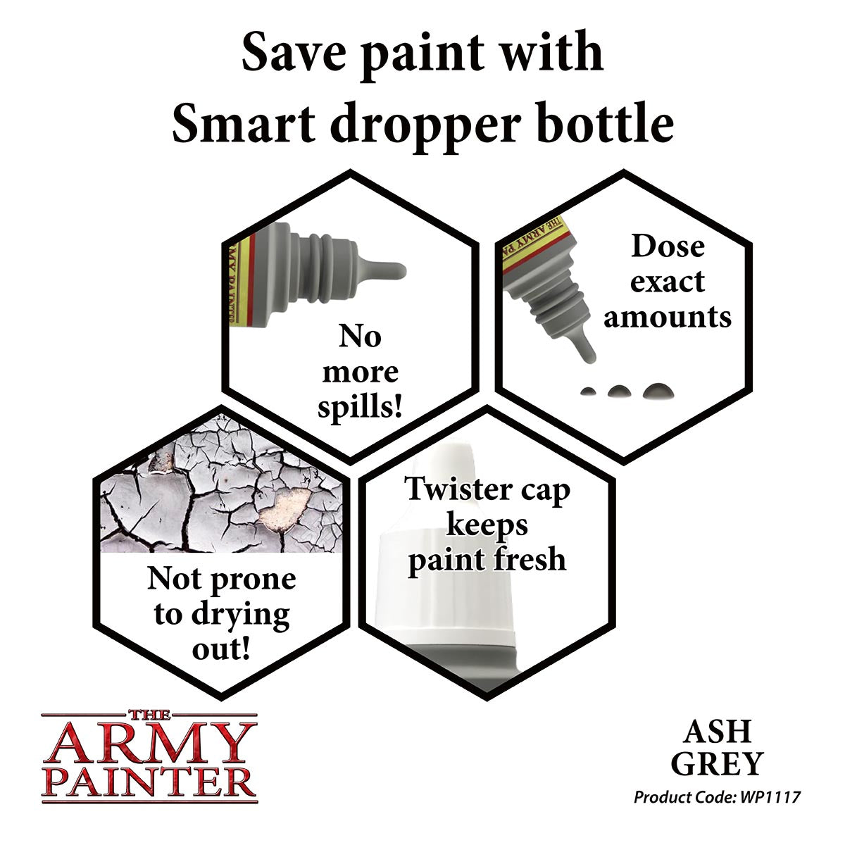 Army Painter: Warpaints: Ash Grey