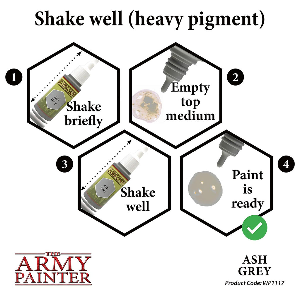 Army Painter: Warpaints: Ash Grey