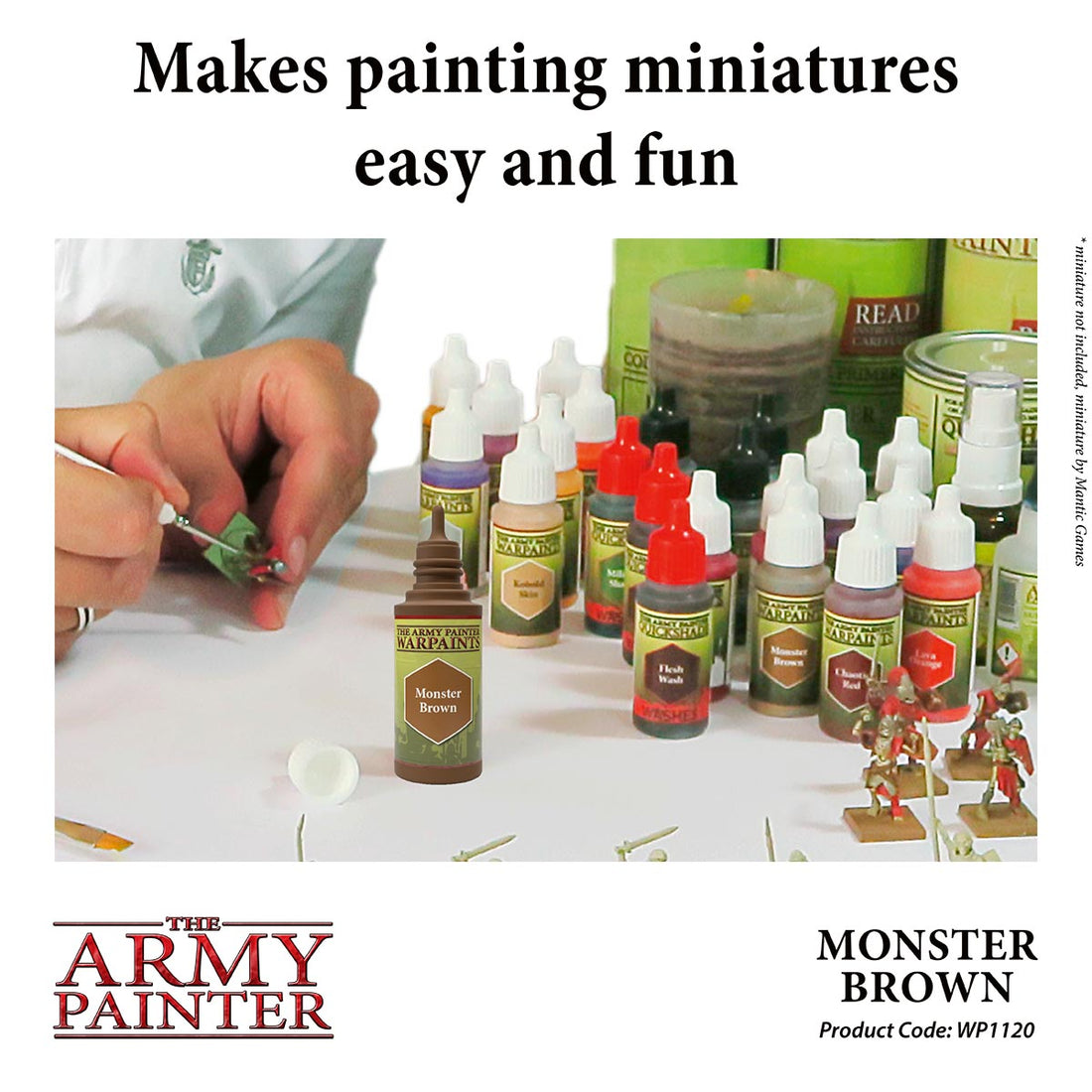 Army Painter: Warpaints: Monster Brown