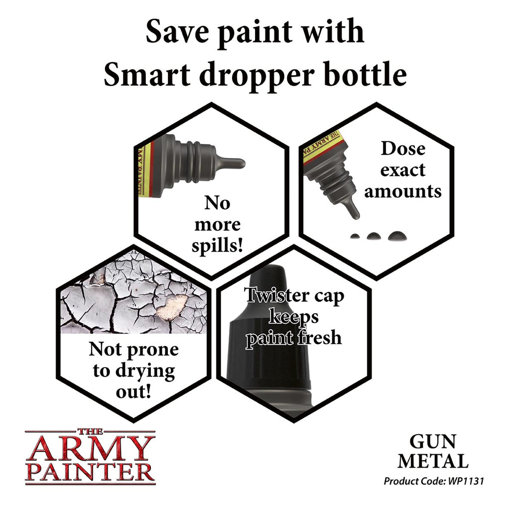 Army Painter: Warpaints: Metallic: Gun Metal