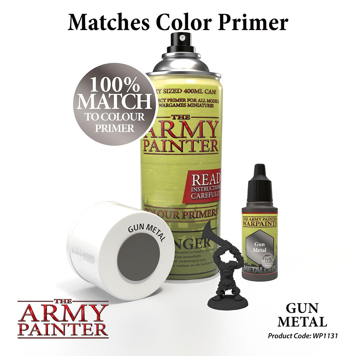 Army Painter: Warpaints: Metallic: Gun Metal