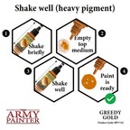Army Painter: Warpaints: Metallic: Greedy Gold