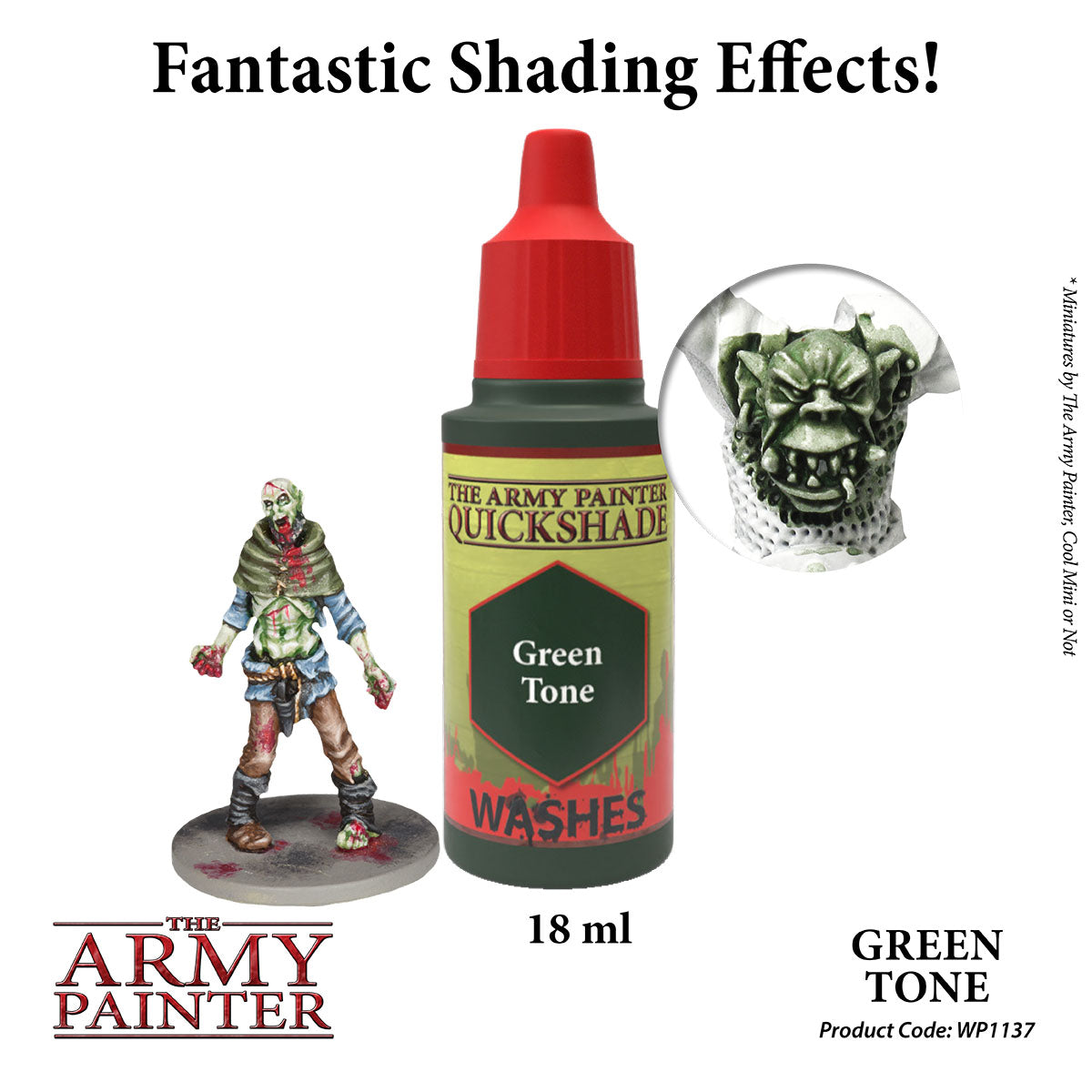 Army Painter: Warpaints: Wash: Green Tone