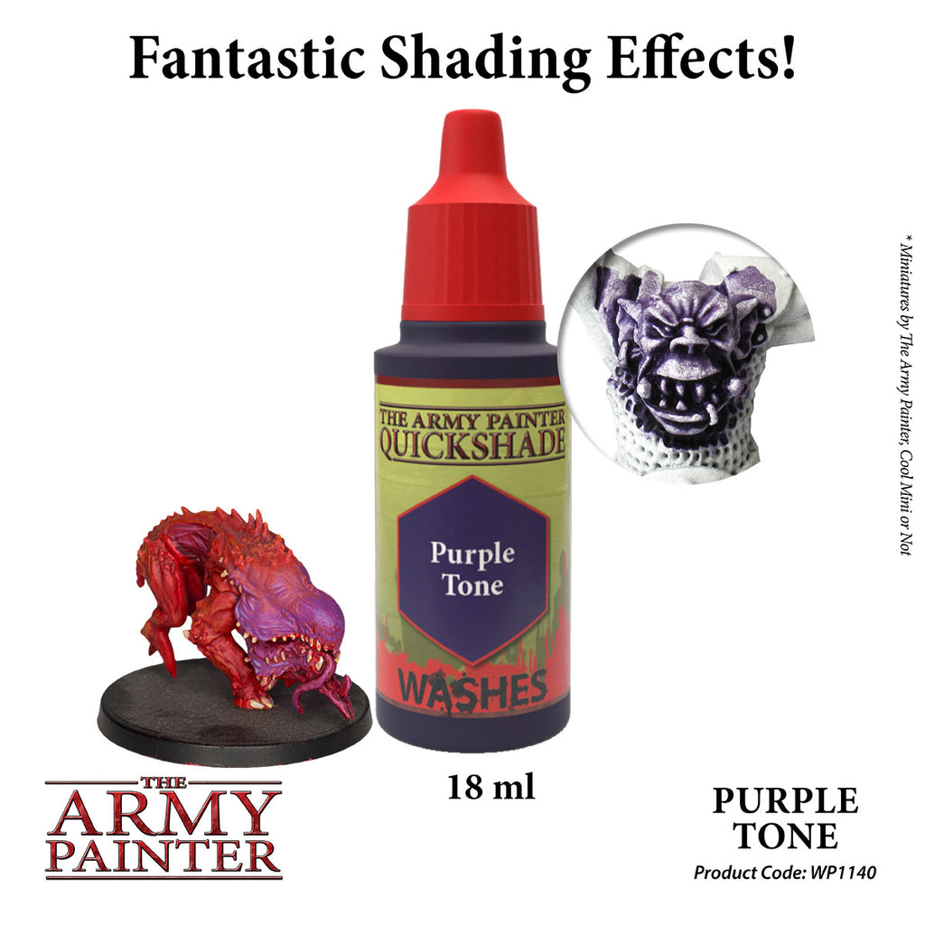 Army Painter: Warpaints: Wash: Purple Tone