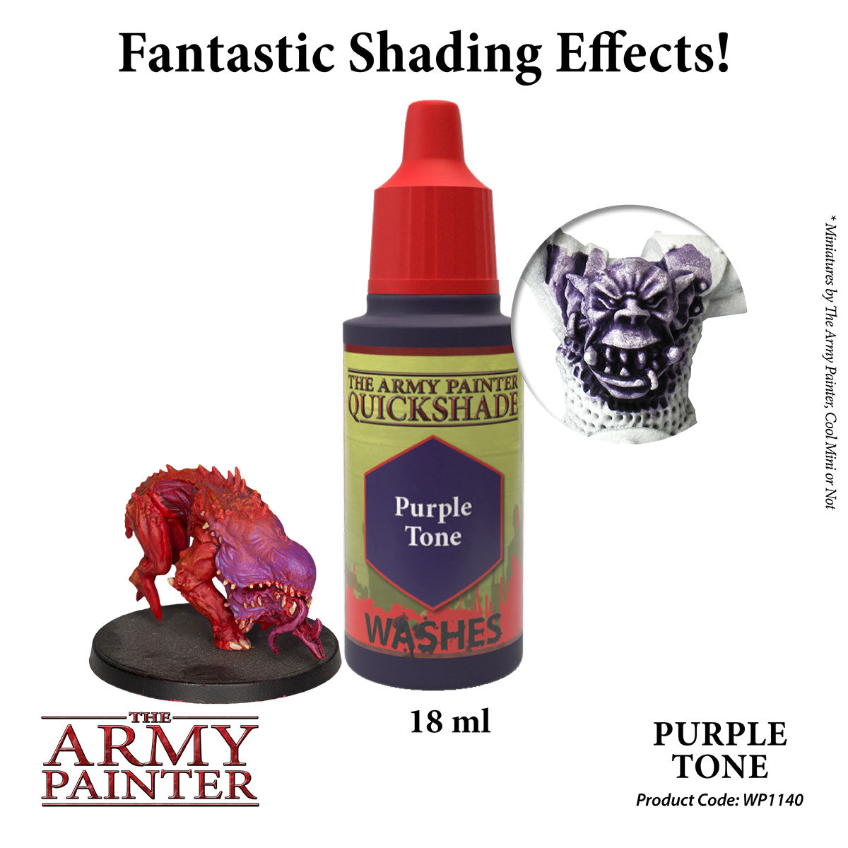 Army Painter: Warpaints: Wash: Purple Tone