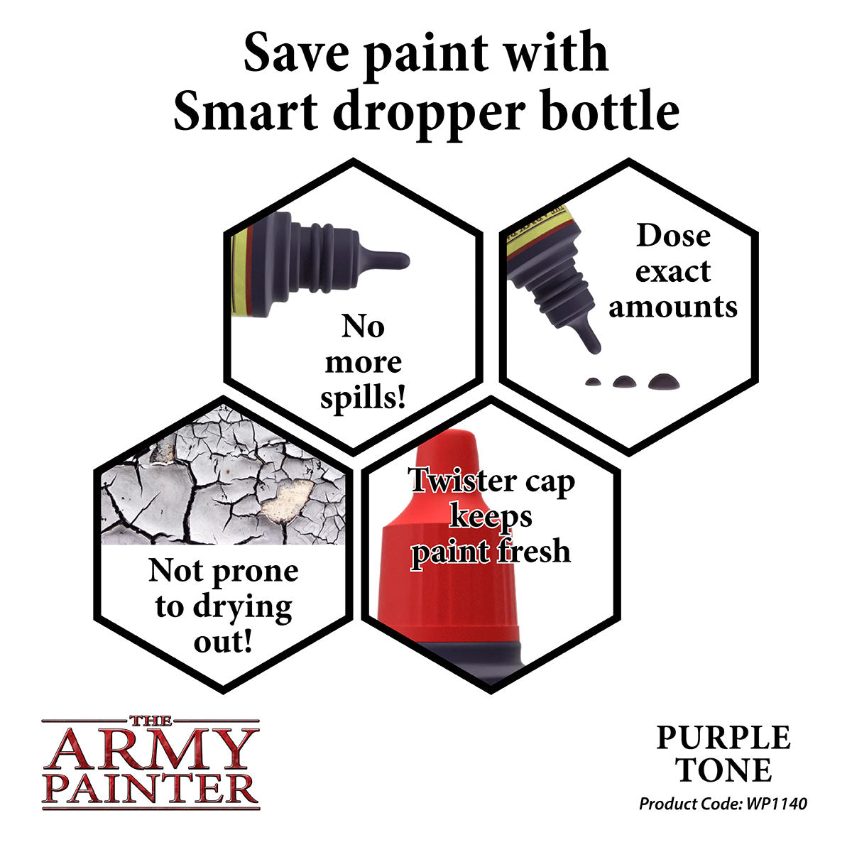 Army Painter: Warpaints: Wash: Purple Tone