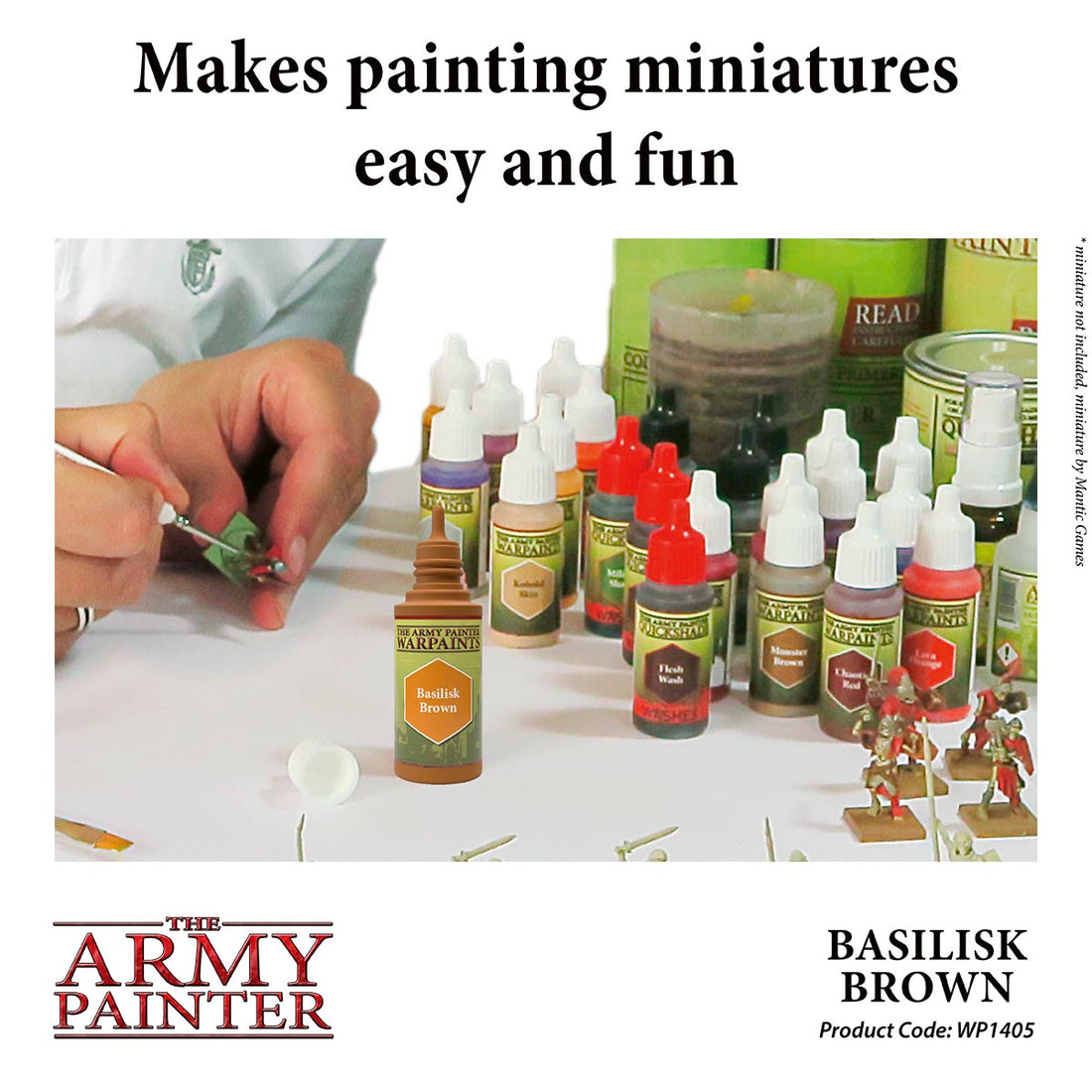 Army Painter: Warpaints: Basilisk Brown