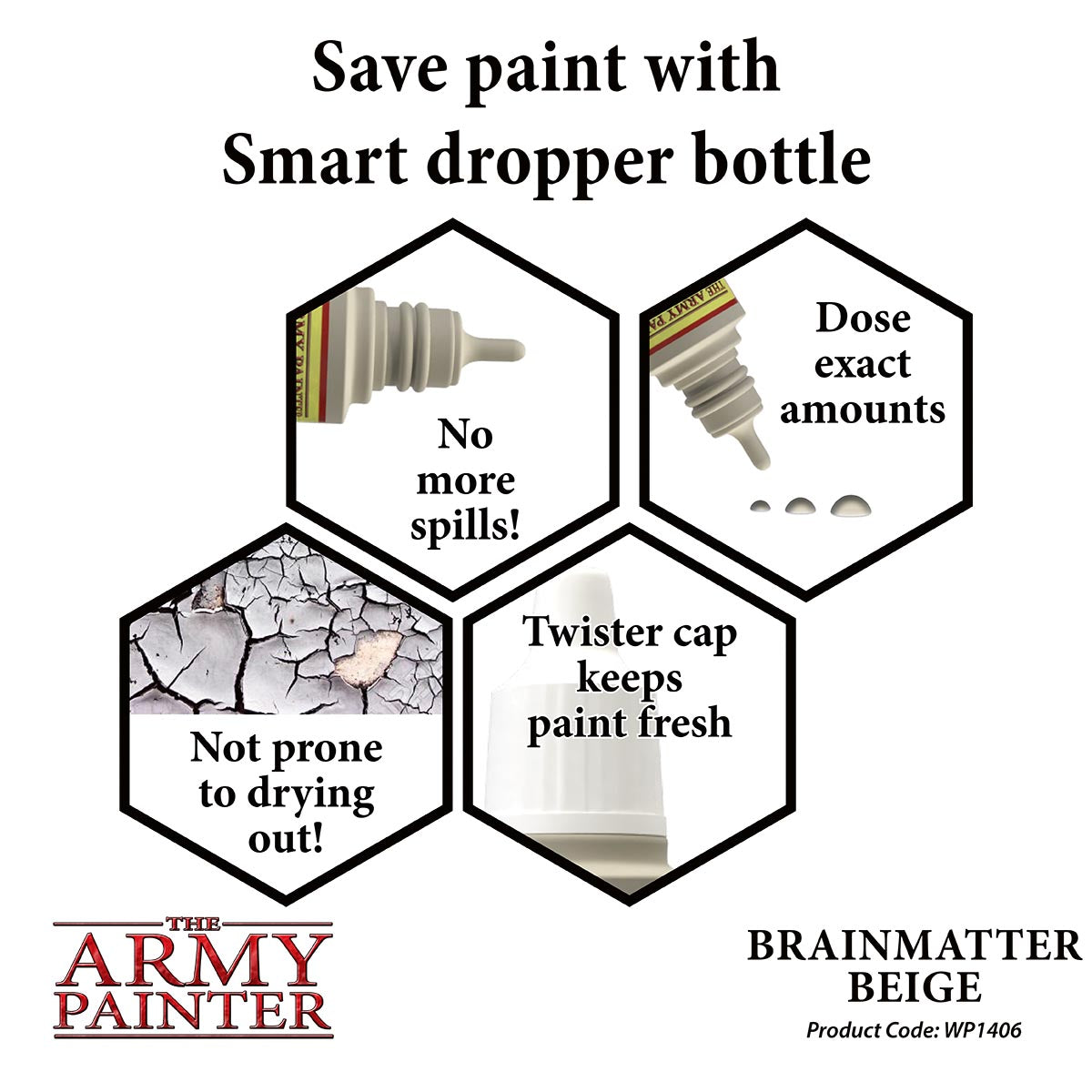 Army Painter: Warpaints: Brainmatter Beige