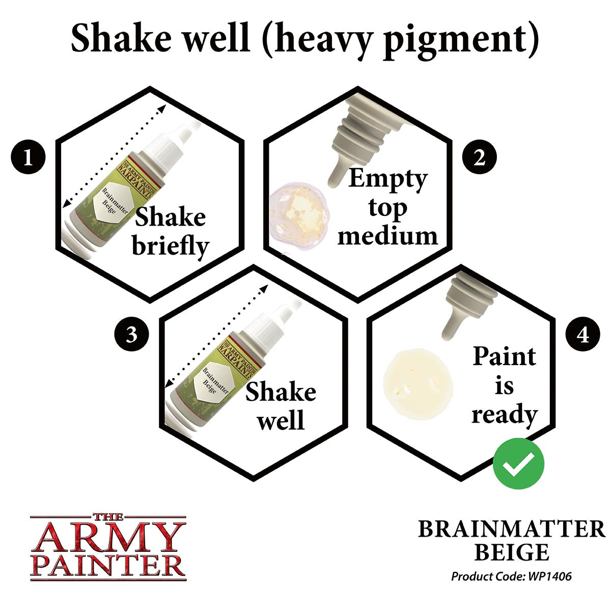 Army Painter: Warpaints: Brainmatter Beige