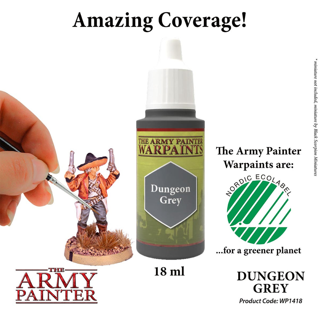 Army Painter: Warpaints: Dungeon Grey