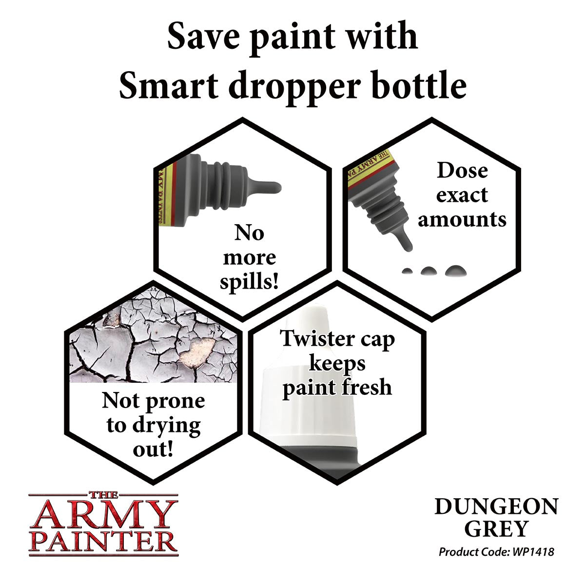 Army Painter: Warpaints: Dungeon Grey