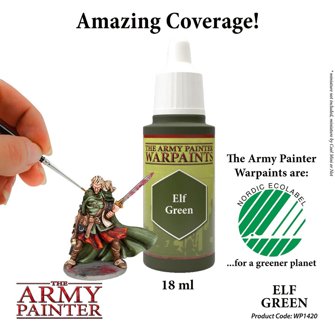 Army Painter: Warpaints: Elf Green