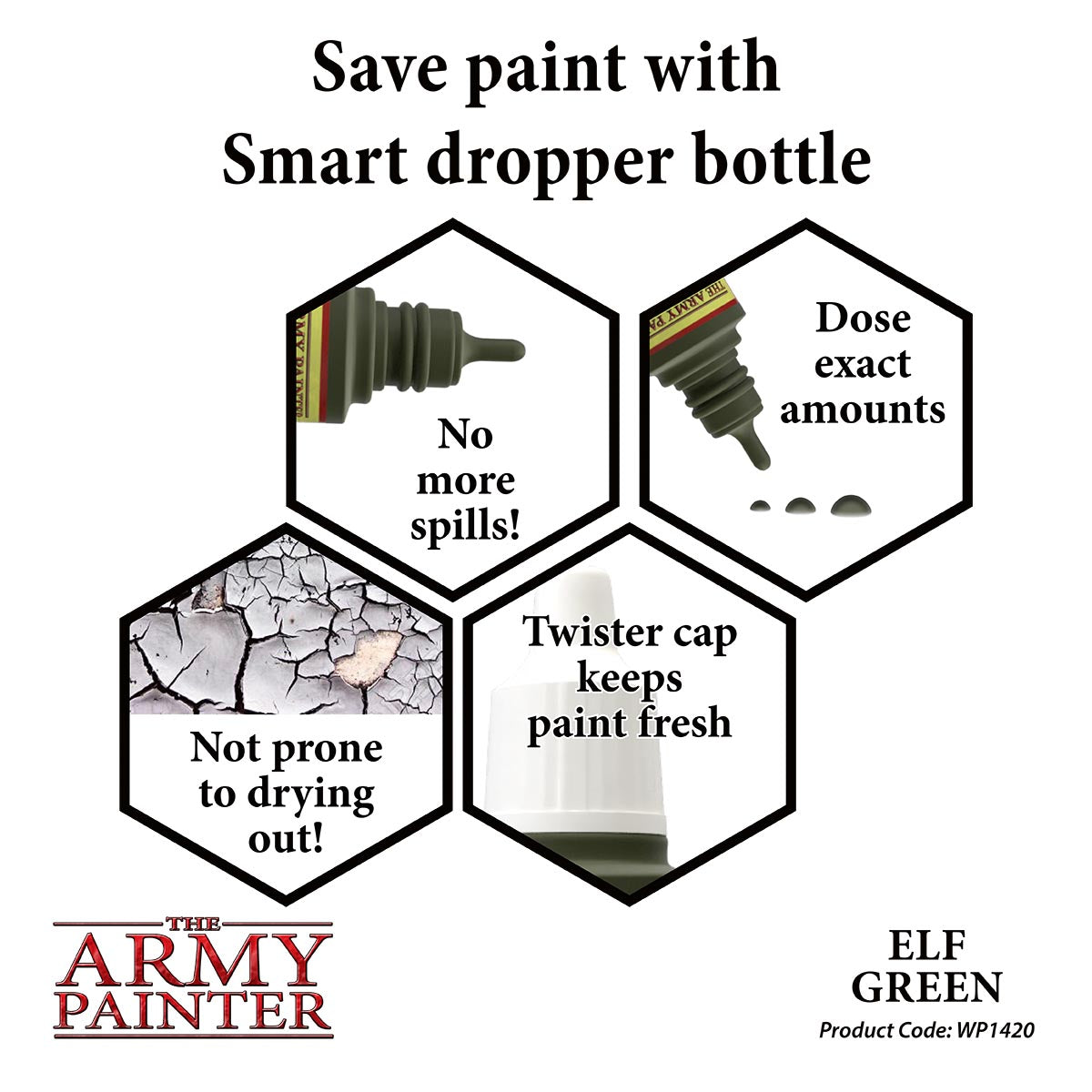 Army Painter: Warpaints: Elf Green