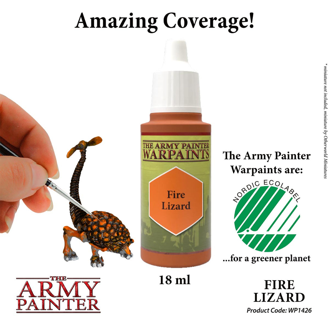 Army Painter: Warpaints: Fire Lizard