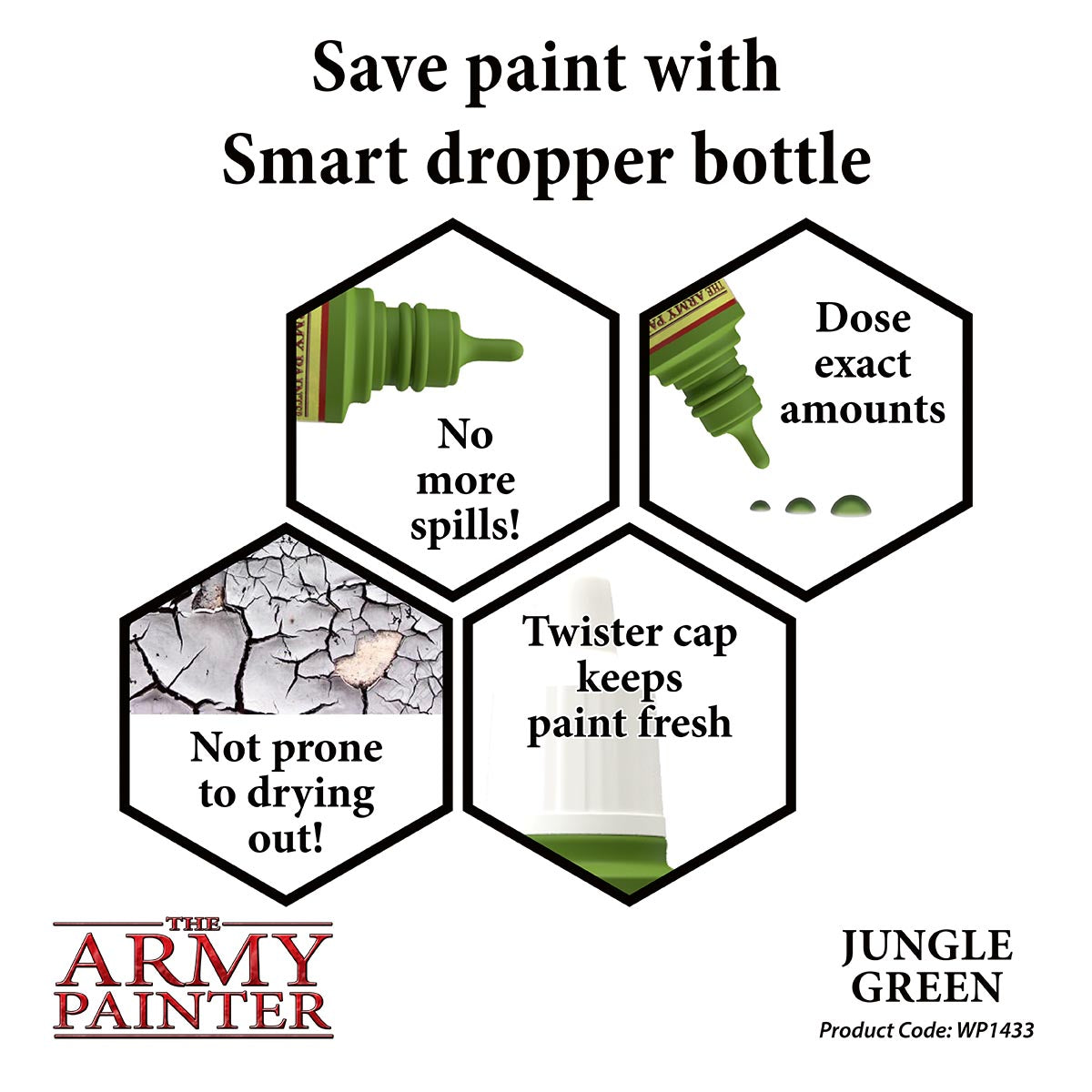 Army Painter: Warpaints: Jungle Green