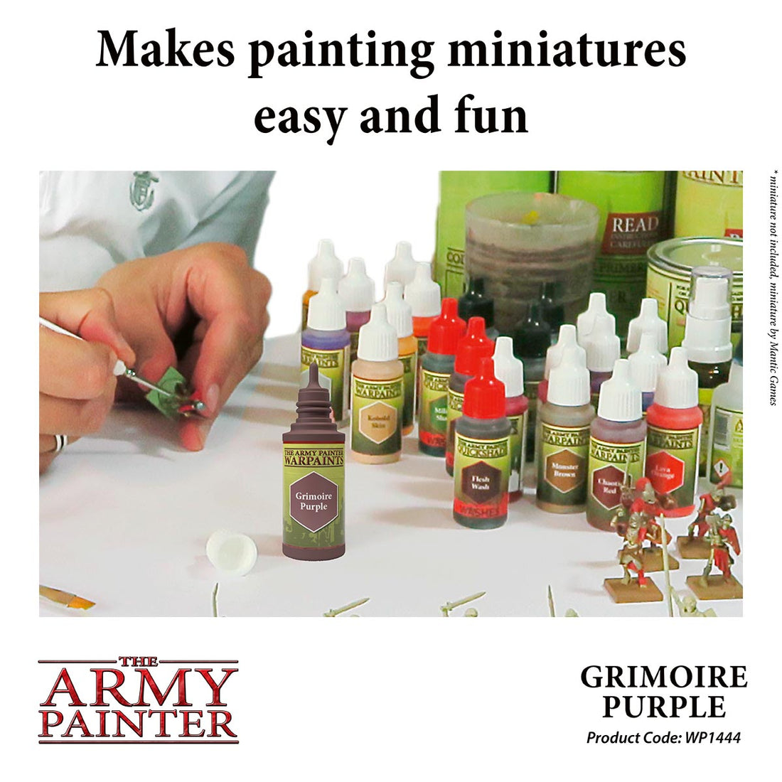 Army Painter: Warpaints: Grimoire Purple