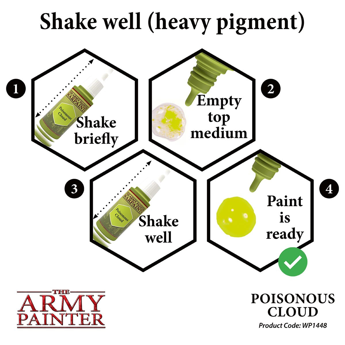 Army Painter: Warpaints: Poisonous Cloud