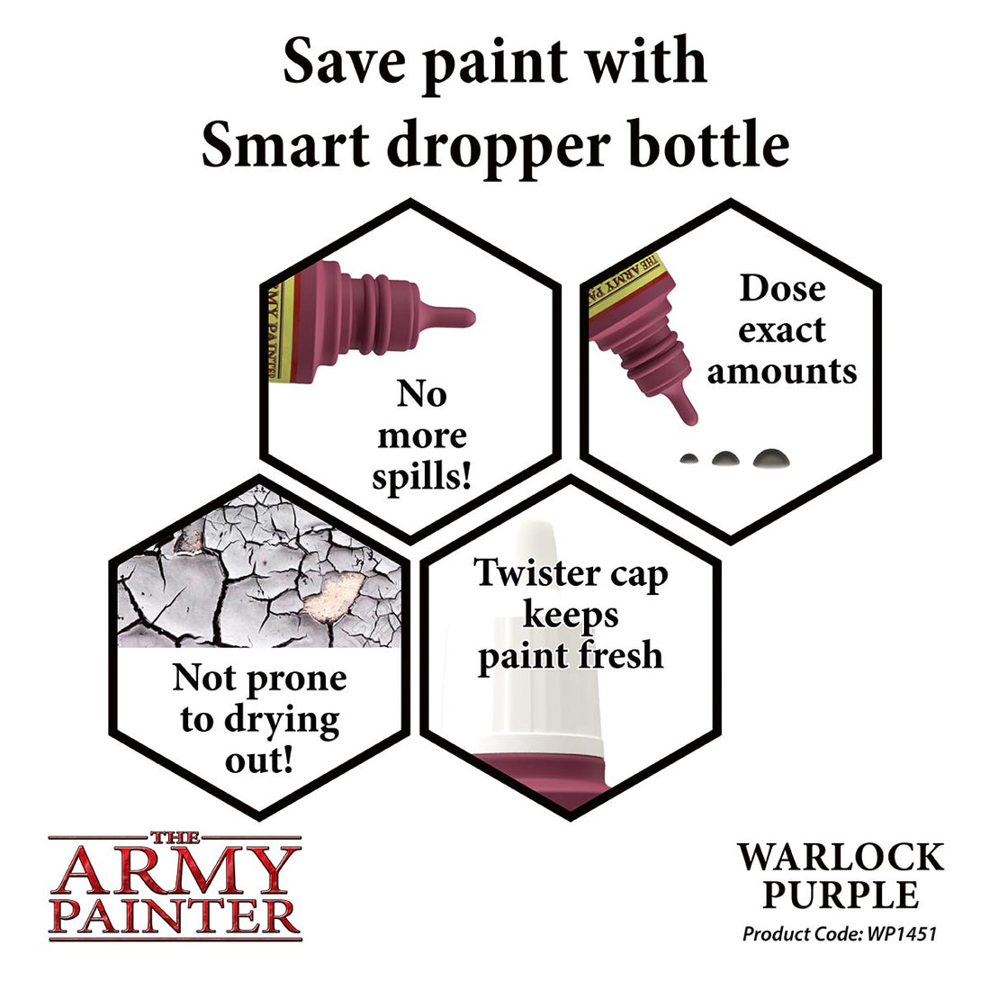 Army Painter: Warpaints: Warlock Purple