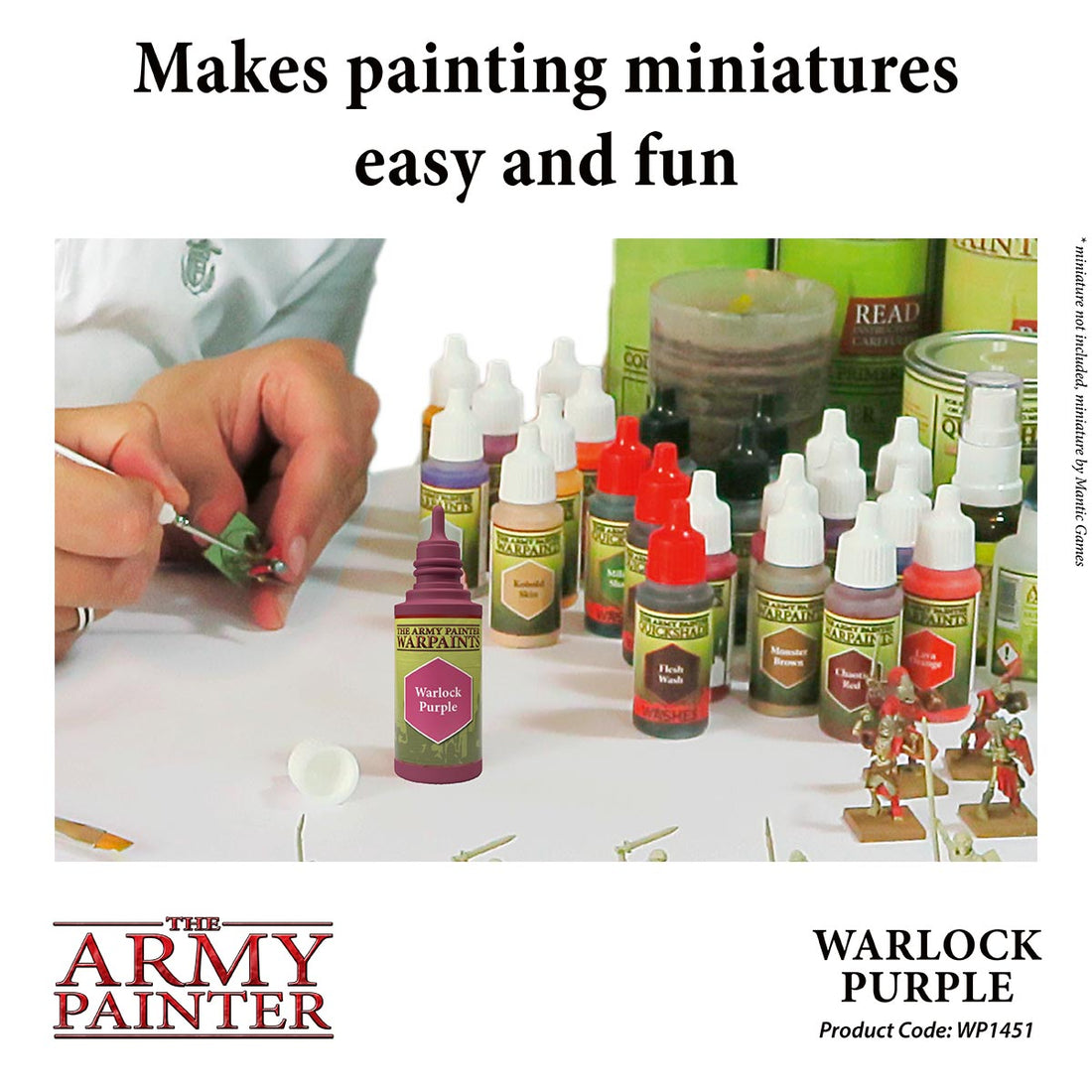 Army Painter: Warpaints: Warlock Purple