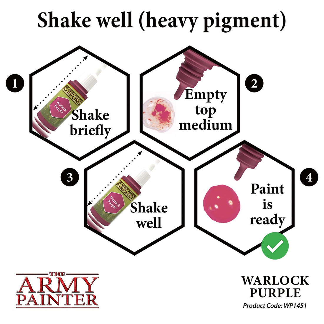 Army Painter: Warpaints: Warlock Purple