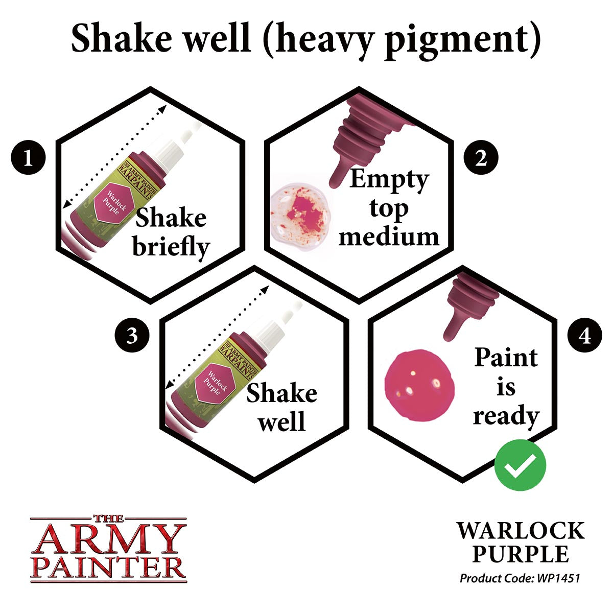 Army Painter: Warpaints: Warlock Purple