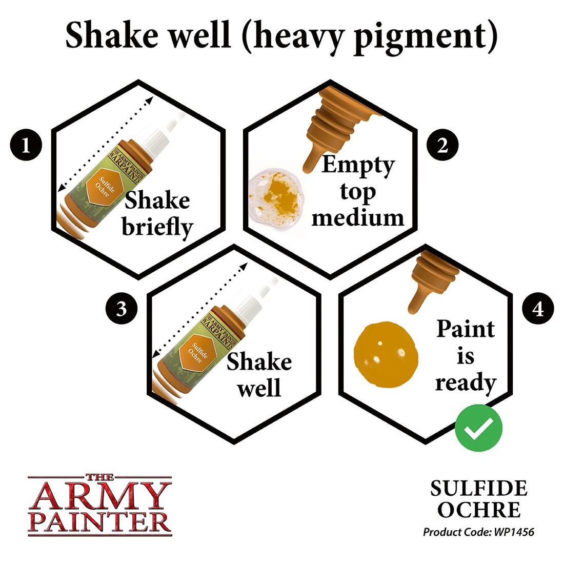 Army Painter: Warpaints: Sulfide Ochre