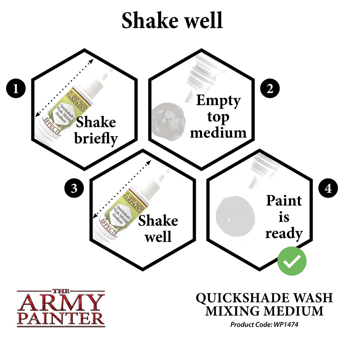 Army Painter: Warpaints: Effects: Quickshade Wash Mixing Medium