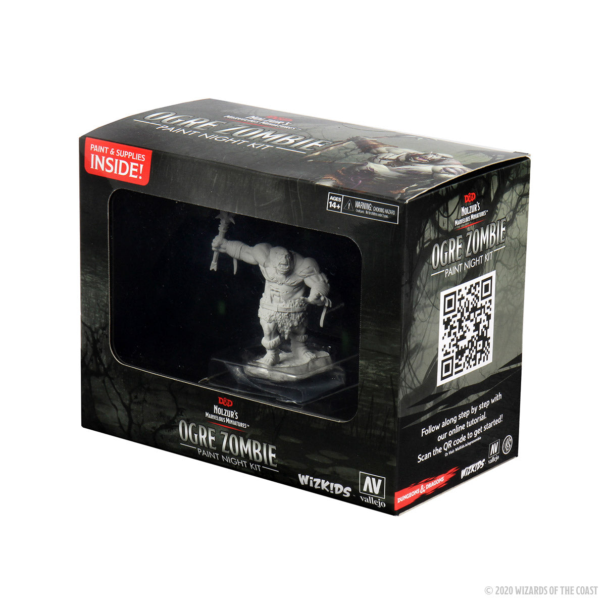 Wizkids: D&D Nolzur's Marvelous Unpainted Minis: W12: Paint Night Kit #2- Ogre Zombie