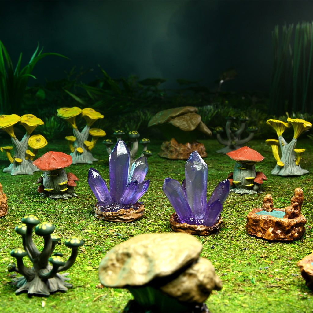 Wizkids: Warlock Accessories: Mushrooms & Pools