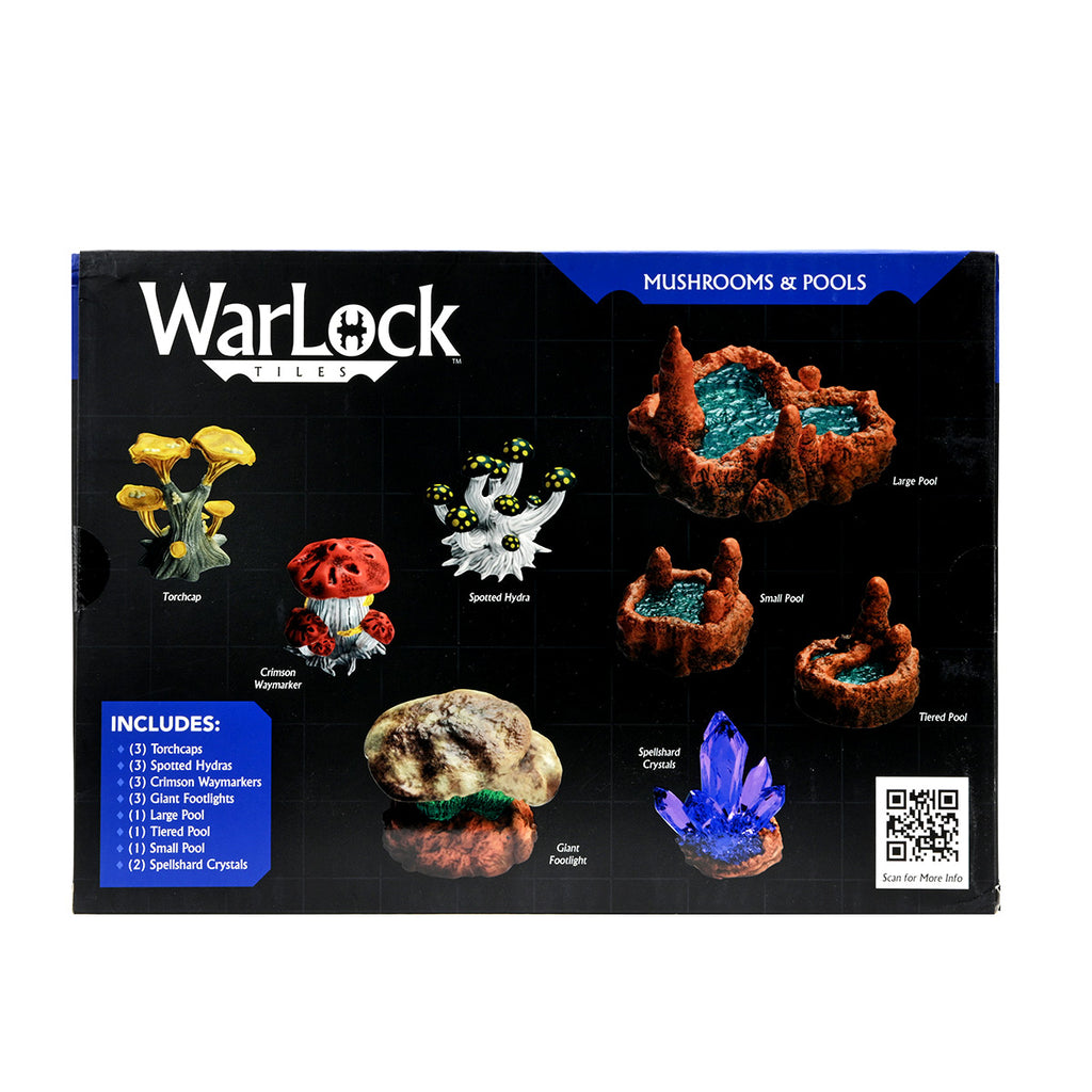 Wizkids: Warlock Accessories: Mushrooms & Pools