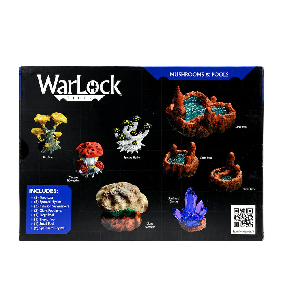 Wizkids: Warlock Accessories: Mushrooms & Pools